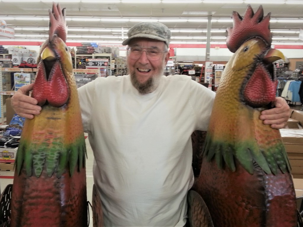 David and Click and Clack at Tractor Supply